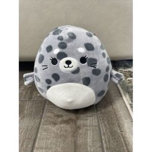 NEW Squishmallow Isis The Spotted Seal 8 Inch Kellytoy Soft Plush NWOT